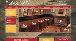 Desktop Screenshot of gingermanct.com